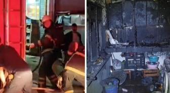 Edirne'de yangın paniği! Vatandaşlar seferber oldu