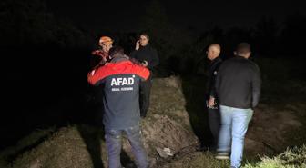 'Nehirde çırpınan birini gördüm' ihbarı ekipleri harekete geçirdi