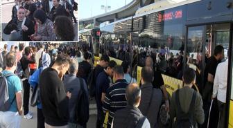 İstanbul'da kaos! 3 bin 41 özel halk otobüsü kontak kapattı