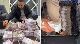 Aile boyu dolandırıcılık iddiası! Balya balya paraları TikTok'ta sergilediler