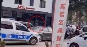 Hastanede boğazına bıçak dayadı, kendini kesmeye başladı