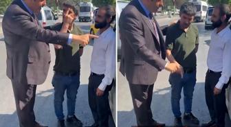 'Çöpü yerden al' dediği vatandaştan belediye başkanına soğuk duş