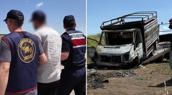 Kamyonetteki vahşeti itiraf etti! Baba ile oğlunu bu yüzden öldürmüş