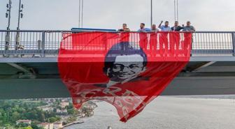 Köprüye İmamoğlu pankartı asan CHP'li vekiller hakkında inceleme başlatıldı