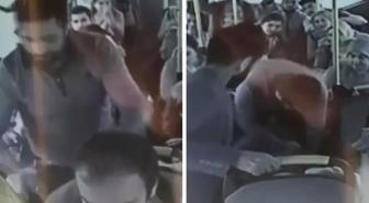 Kendisini 7 yıl önce dolandıran şahsı dolmuşta yakalayıp tekme tokat dövdü