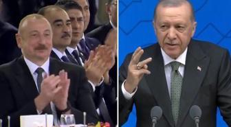 Cumhurbaşkanı Erdoğan'dan Azerbaycan'da dikkat çeken mesaj: Üç millet tek devletiz
