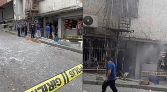 Güngören'de büfede patlama! Sokak savaş alanına döndü