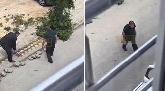 Güpegündüz pes dedirten hırsızlık! Vatandaşlar fark edip telefona sarıldı