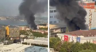 İstanbul Üniversitesi-Cerrahpaşa kampüsünde korkutan yangın