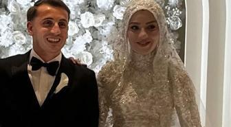 Milli futbolcu Kerem Aktürkoğlu dünyaevine girdi