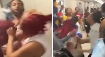 Anaokulu mezuniyetinde veliler kavga etti, çocuklar 'Durun!' diye çığlık attı