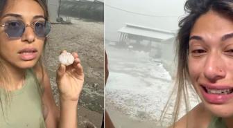 Büyük umutlarla ekti, tarlayı görünce hıçkıra hıçkıra ağladı