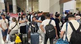 Diyarbakır Havalimanı pistinde çatlak! Uçuşlar durduruldu