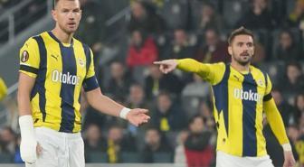 Edin Dzeko, Fenerbahçe'ye veda etti