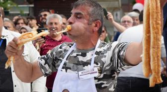Börek yeme yarışması için günlerce aç kaldılar