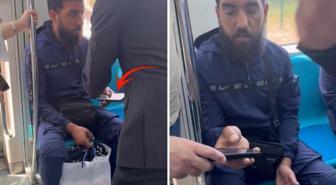 Marmaray sapığı! Yaptığı rezilliği diğer yolcular fark etti