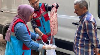 Sinop'ta kaçak avlanan 363 kalkan balığı vatandaşa dağıtıldı