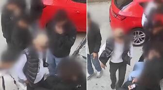 Çocuk yaştaki çete genç kızın kolyesini gasbetti