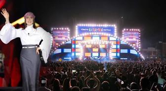 Şanlıurfa sel oldu Ebru Yaşar konserine aktı! Sahneye böyle çıktı, on binlerce hayranını coşturdu