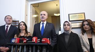 TBMM Başkanı Kurtulmuş, DEM Parti'yi Ziyaret Etti