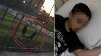 Arkadaşları tarafından fırlatılınca beyin kanaması geçiren çocuğun babası konuştu