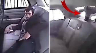 Polis aracından kaçmak istedi, sonu korkunç bitti
