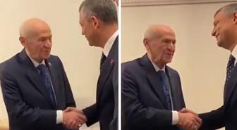 TBMM'de Bahçeli ve Özel arasındaki dikkat çeken diyalog: Çok hareketlisiniz maşallah