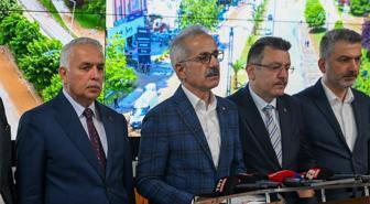 Bakan Uraloğlu, selin vurduğu Trabzon'a gitti: Kaybolan vatandaşımızı arama çalışmaları sürüyor