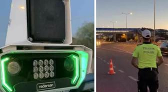 Yapay zeka destekli radar 4 günde 526 bin lira ceza kesti