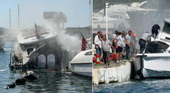 Bodrum'da tekne patladı! 3 kişi yaralandı