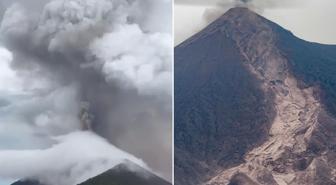 Guatemala'daki Fuego Yanardağı patladı: 500'den fazla kişi tahliye edildi