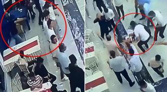 Düğün salonundaki silahlı saldırı anı güvenlik kamerasında