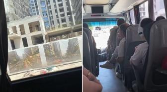 Şehirlerarası otobüs yolu karıştırdı, İstanbul'da en olmadık yere girdi