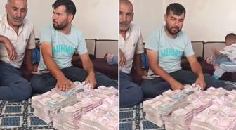 350 tane kurbanlık satan çiftçi, önüne deste deste para koyup isyan etti