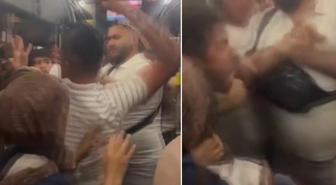 Çocuğu babasından korumaya çalıştı, otobüs karıştı