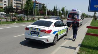 Karısı araçtan atladı, koca öylece bırakıp kaçtı