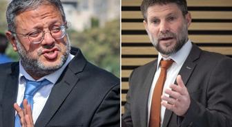 5 ülkeden İsrailli bakanlar Itamar Ben Gvir ve Betzalel Smotrich'e yaptırım kararı