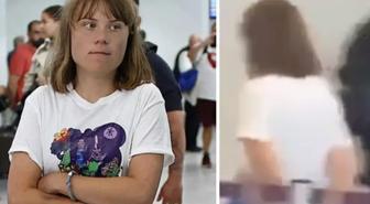 İsrail'in sınır dışı ettiği Greta Thunberg, Paris'e ters kelepçeli geldi