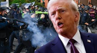 Trump: Kaliforniya'da bir ayaklanma olursa İsyan Yasası'nı devreye sokacağım
