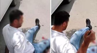 Kendisini rahatsız eden erkeği ayaklarından vuran kadın, o anları sosyal medyadan paylaştı