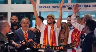 Galatasaray'ın yeni transferi Leroy Sane İstanbul'da! İşte ilk sözleri