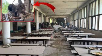 Hindistan'da yolcu uçağı Tıp Fakültesi yemekhanesine düştü