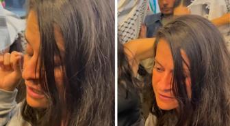 Serbest kalan Yasemin Acar İsrail'e meydan okudu: Asla durmayacağız