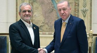 Cumhurbaşkanı Erdoğan'dan kritik temas! İran Cumhurbaşkanı ile görüştü