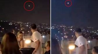 Gece kulübünde eğlendikleri esnada üzerlerinden İran'ın füzeleri geçti