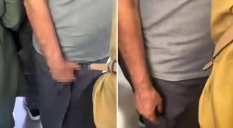 Toplu taşımada taciz skandalı! Kızı yaşındaki kadına yaptıklarına bakın