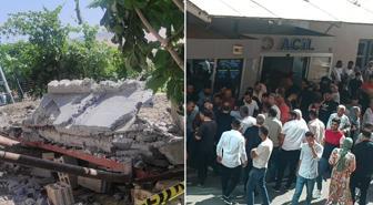 Altında yemek yedikleri balkon çöktü: 3 ölü, 6 yaralı