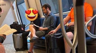 Metroda ünlü var! Cem Yiğit Üzümoğlu halkla iç içe yolculuk yaptı