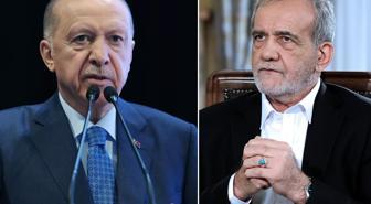 Cumhurbaşkanı Erdoğan, Pezeşkiyan ile görüştü: Türkiye rol üstlenmeye hazır