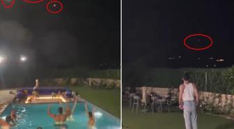 İran'dan İsrail'e atılan füzeleri tezahüratlarla izlediler